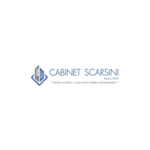 Le logo de notre partenaire Cabinet Scarsini à Le Cannet
