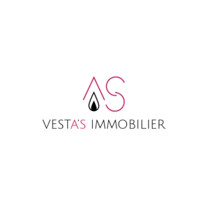 Le logo de notre partenaire Vesta's Immobilier à Mougins